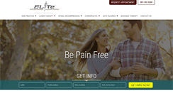 Desktop Screenshot of elite-spinal-care.com